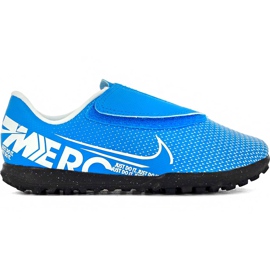 Nike Mercurial Vapor 13 Club Tf PS (V) Junior AT8178 414 fodboldsko blå