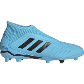 Fodboldstøvler adidas Predator 19.3 Ll Fg Junior blå EF9039