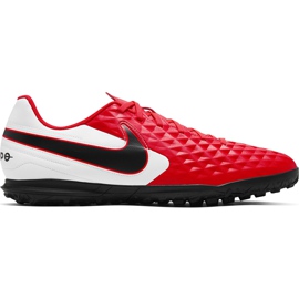 Nike Tiempo Legend 8 Club Tf AT6109 606 fodboldstøvler rød rød