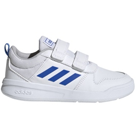 Adidas Tensaur C børnesko hvide og blå EF1096