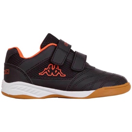 Kappa Kickoff K børnesko sort-orange 260509K 1144