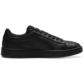 Børnesko Puma Smash v2 L Jr sort 365170 01