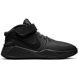 Nike Team Hustle 9 Flyease sorte børnesko BV2952 010