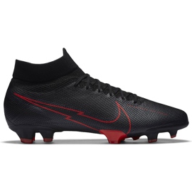 Nike Mercurial Superfly 7 Pro Fg AT5382 060 fodboldsko sort sort