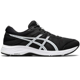 Asics Gel-Contend 6 sort og hvid 1011A667 003 herresko