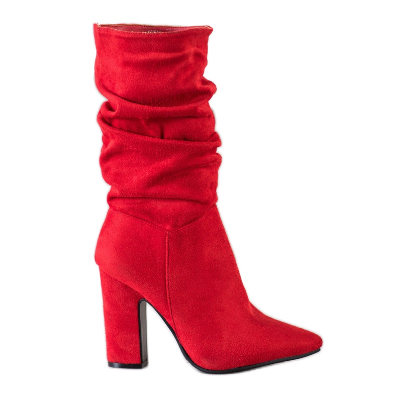 Sweet Shoes Korte røde støvler