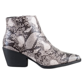 Cm Paris Snake Print Boot flerfarvet