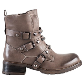 SHELOVET Varme arbejdere med ornamenter beige