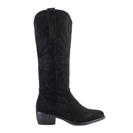 Small Swan Casual cowboy støvler sort