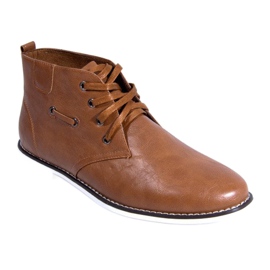 High Lace-Up Sko TL8900 Camel brun