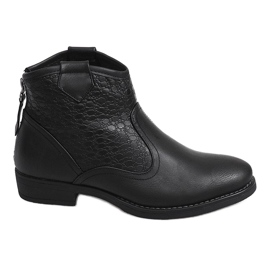 Lave sko Cowboystøvler 248-PA Sort