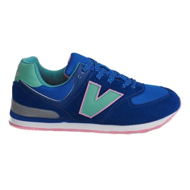 Sport Sneakers TH04 Blå