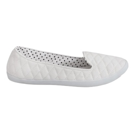 Sneakers Slip On YE14-3 Hvid