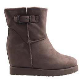 Brun eskimo-isoleret kile B2601-1