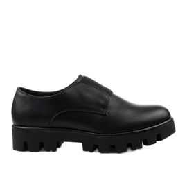 Celadella sorte slip-on sko
