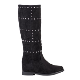 Seastar Wedge Slip-On støvler sort