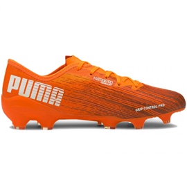 Fodboldstøvler Puma Ultra 2.1 Fg Ag M 106080 01 flerfarvet appelsiner og røde