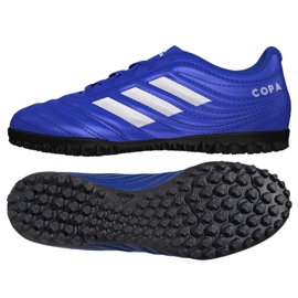 Adidas Copa 20.4 Tf M EH1481 fodboldstøvler flerfarvet blå