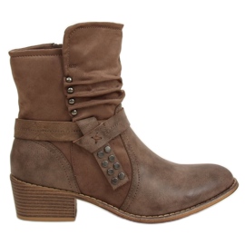 Beige støvler til kvinder Z1122 Khaki
