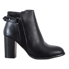 Cm Paris Elegante støvler i øko-læder sort
