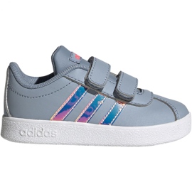 Adidas Vl Court 2.0 Cmf Jr FW4964 sko grå