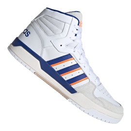 Adidas Entrap Mid M FW3454 sko hvid blå orange