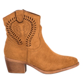 Cm Paris Cowgirls med et mønster brun