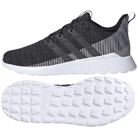 Adidas Questar low M FW5111 sko hvid sort grå