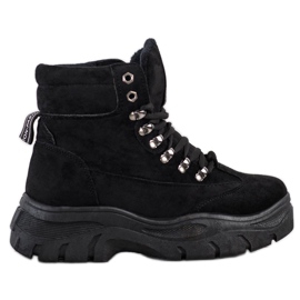 SHELOVET Black Fashion Trappers sort