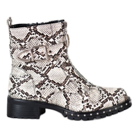 Kayla Stilfulde Snake Print Workers flerfarvet