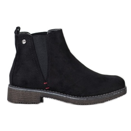 Super Me Suede Chelsea støvler sort