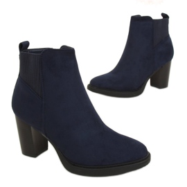 Marineblå støvler 1155 D.BLUE marine blå