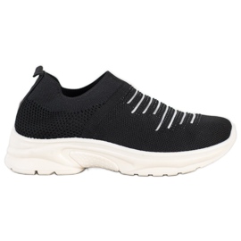 MCKEYLOR Slip-On sportssko sort
