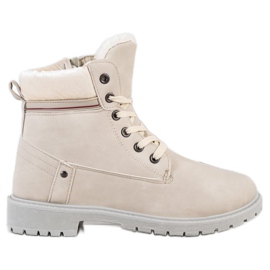 Sport Stilfulde Beige Trappers