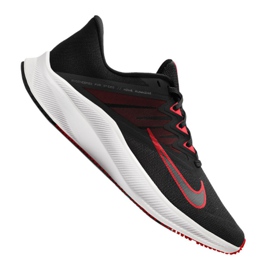 Nike Quest 3 M CD0230-004 løbesko sort rød grå