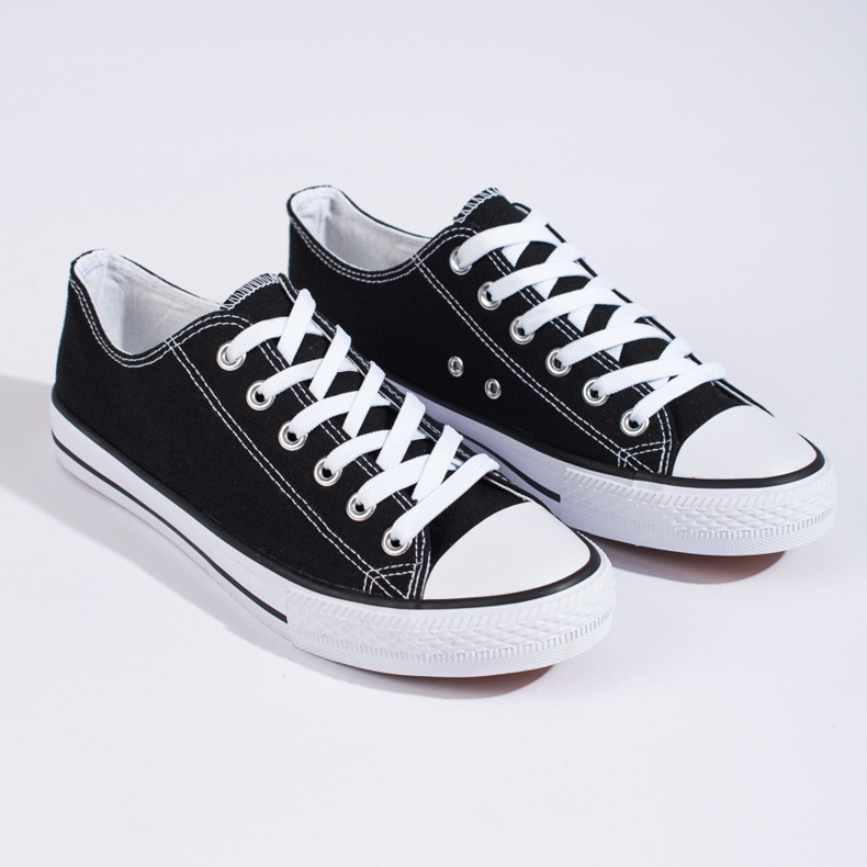 Vico Herre sorte sneakers 1