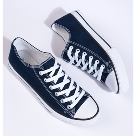 Vico Marineblå sneakers til mænd 1