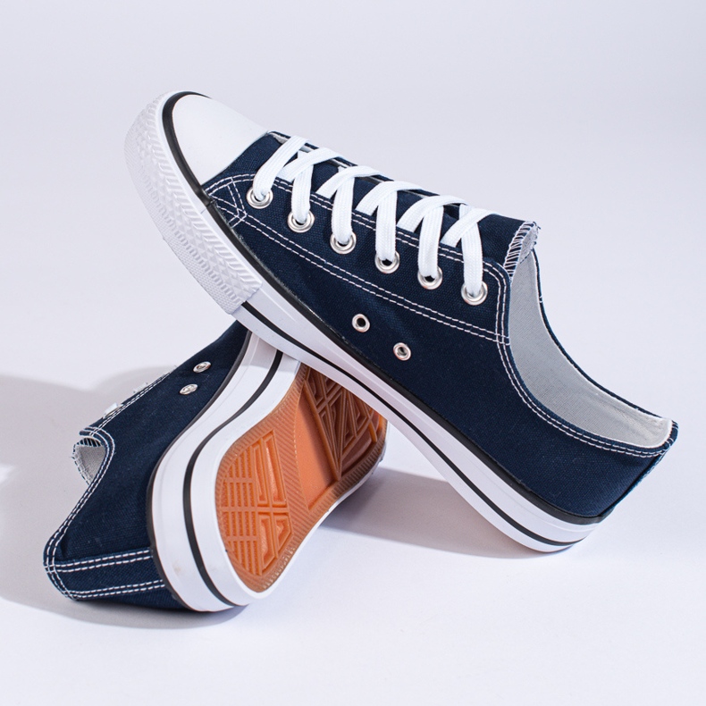 Vico Marineblå sneakers til mænd 2