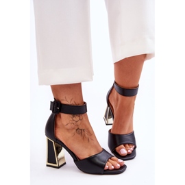 PS1 Elegante højhælede sandaler Sort Sorel 1