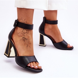 PS1 Elegante højhælede sandaler Sort Sorel 2
