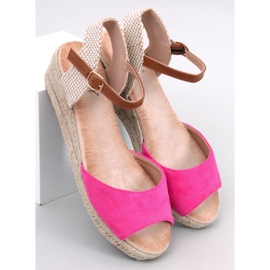 Eakes Fuchsia kile espadrillesandaler lyserød 1