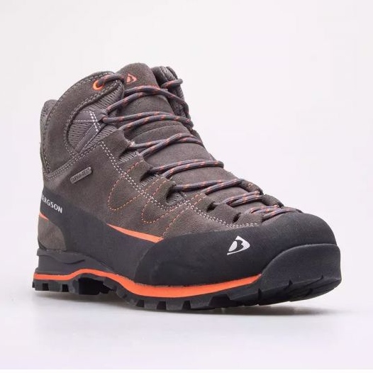 Bergson Tahat 3.0 Mid M Stx Anth/Sort trekkingsko brun 1