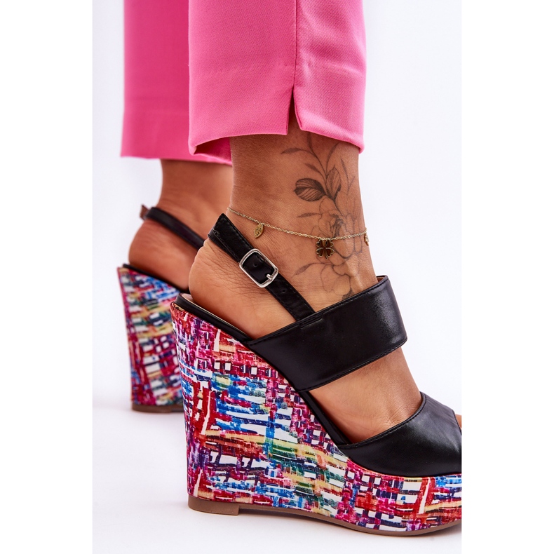 Damesandaler Sort Calderia 2
