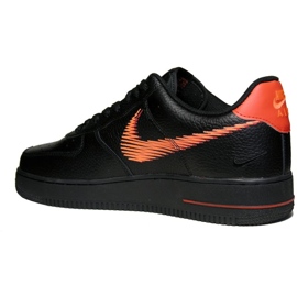 Nike Air Force 1 Low Zig Zag M DN4928 001 sko sort 1