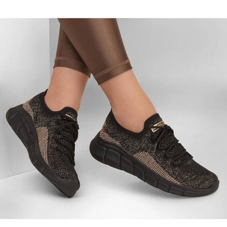 Sko Skechers Bobs B Flex - Fall Sparks W 117113 Bkgd sort 2
