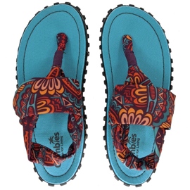 Gumbies Slingback Flip Flops W G-SB-WN-TRVN flerfarvet 1