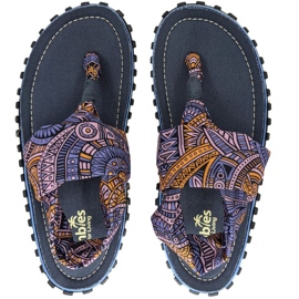 Gumbies Slingback Flip Flops W G-SB-WN-AZTEC flerfarvet 1