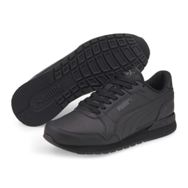 Sko Puma St Runner v3 L Jr 384904 01 sort 1