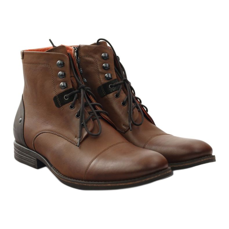 Vinterbundte støvler Pilpol PC6009 brun 4