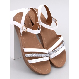 Clyde White damesandaler hvid 1